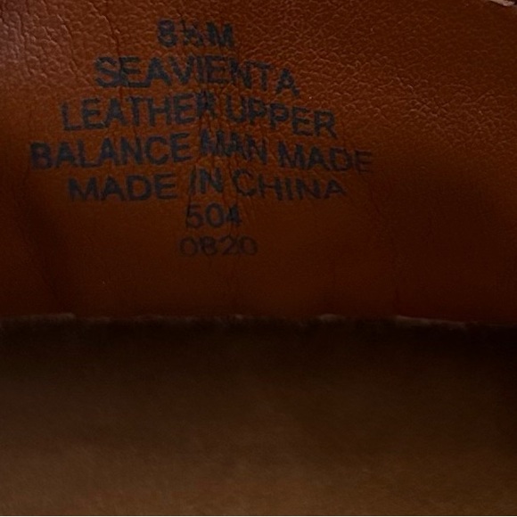 EASY SPIRIT Women’s Avienta Loafer Cognac Brown Flexible Metal Hardware SIZE 8.5 - Picture 6 of 13